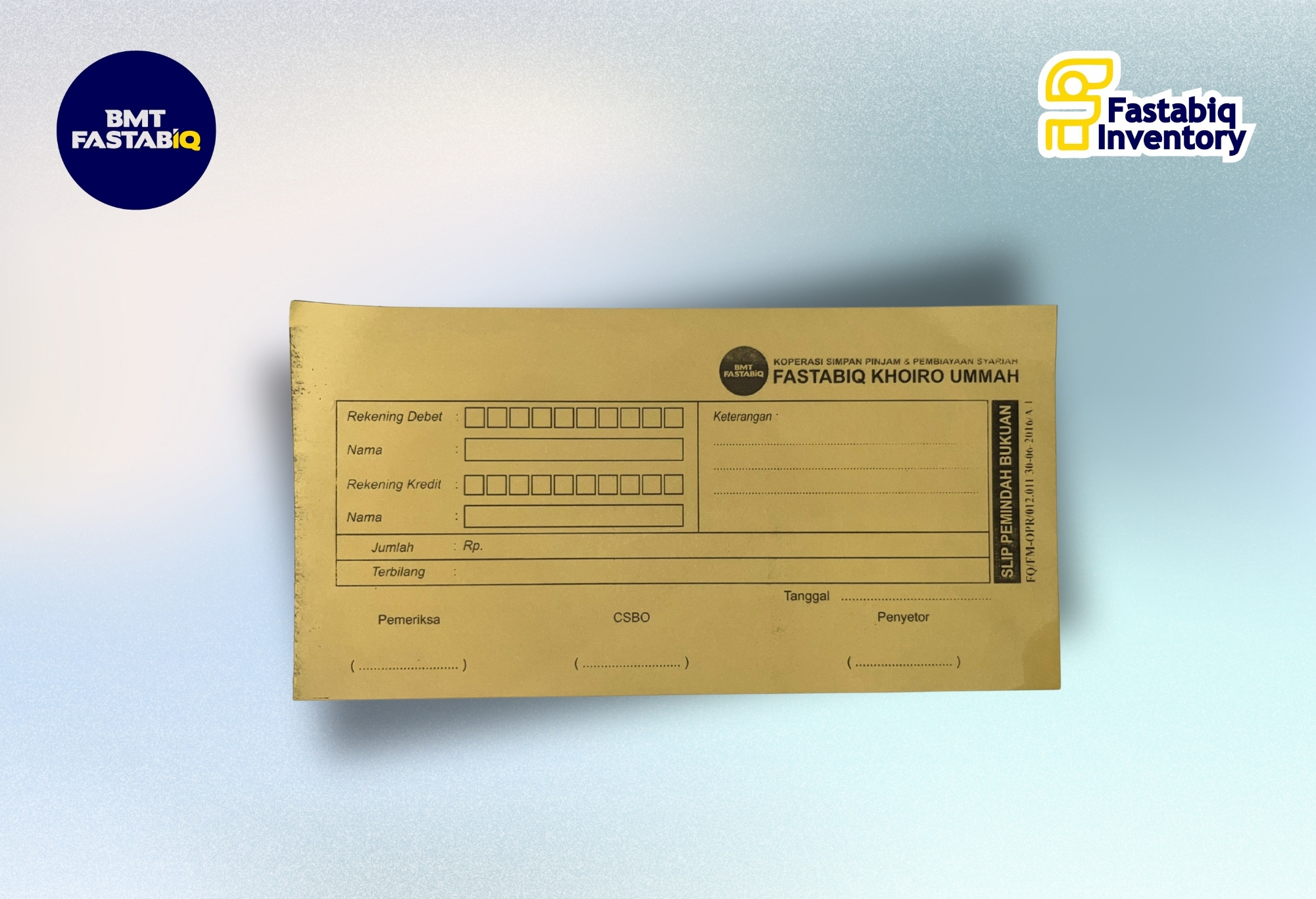 Slip CSBO/Pemindahbukuan