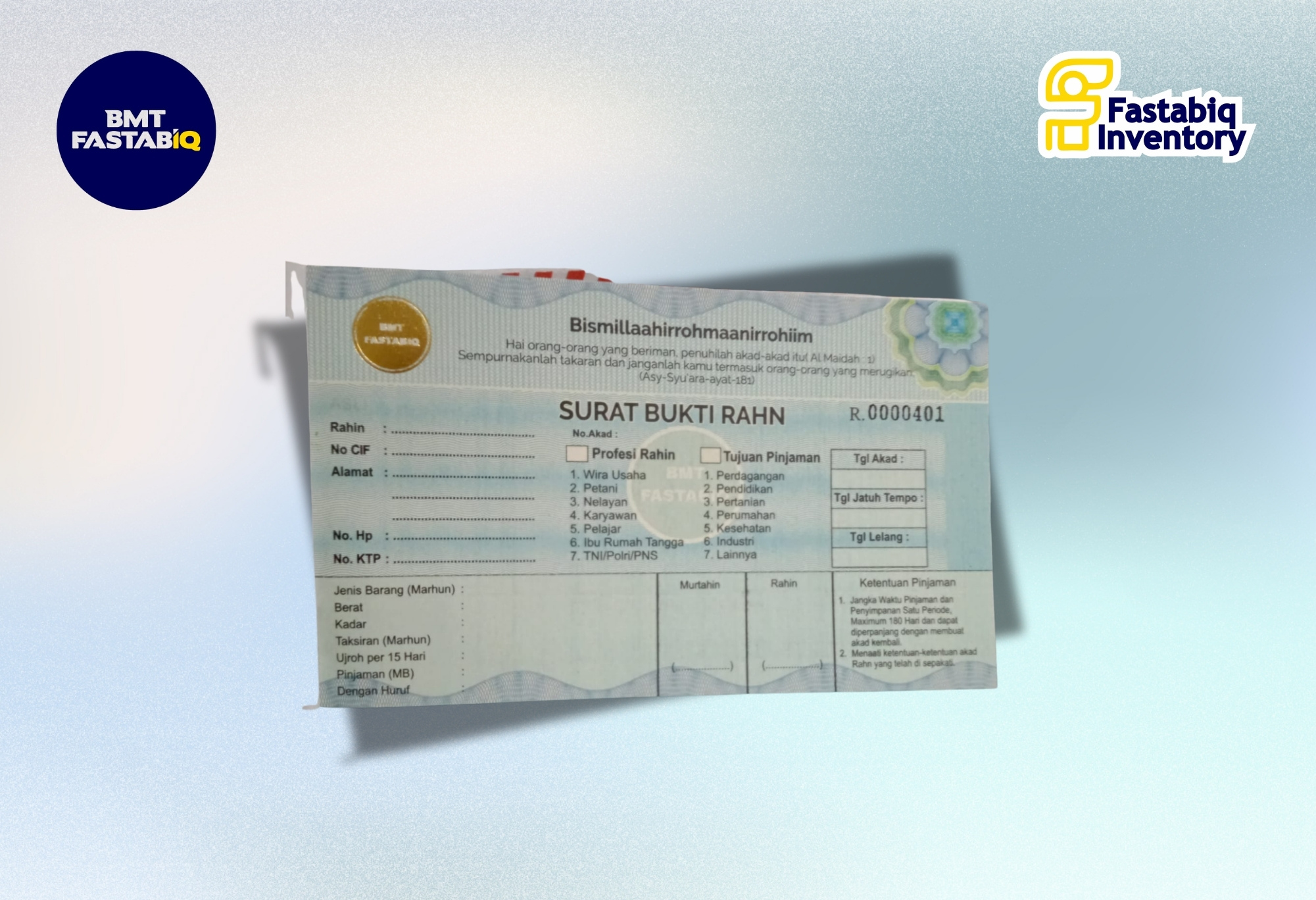 Surat Bukti Rahn